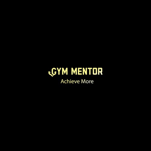 Gym Mentor - LOGO Design by wabs.draw