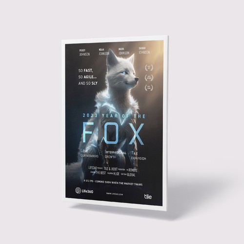 Design di Life360 2023 Year of the Fox Poster di ashous™