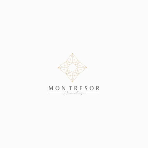 Unique Jewellery brand logo design Design by DS99