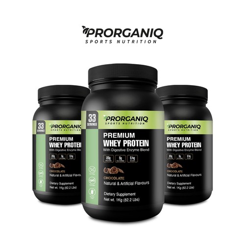 Need A Premium Label Design for Whey Protein Supplement Design von creationMB