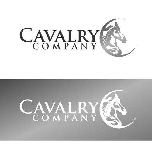 logo for Cavalry Company Diseño de sa1nt101