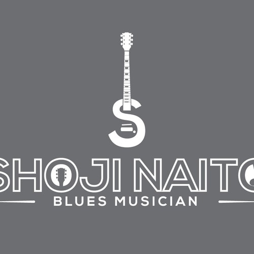 LOGO for a Blues Musician WEB and posters Design réalisé par Archell Designs