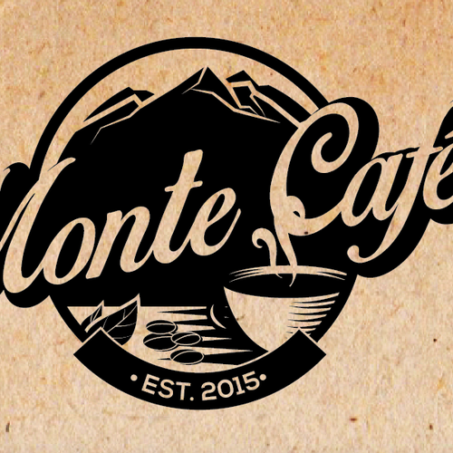Design a Logo for Monte Café - Gourmet coffee import, roast and package. Design by UNIQUEMIND