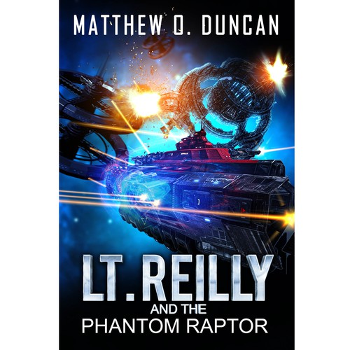 Book #3 - Lt. Reilly Series Design réalisé par WATCH THIS!