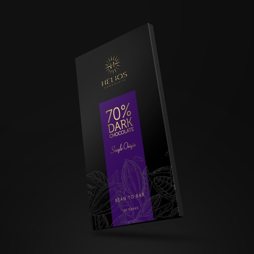 Design di Design chocolate bar packaging for a Premium bean to bar Chocolate business di sougatacreative