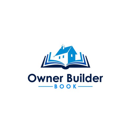 The New Owner Builder Book Logo Design by Creator Hub