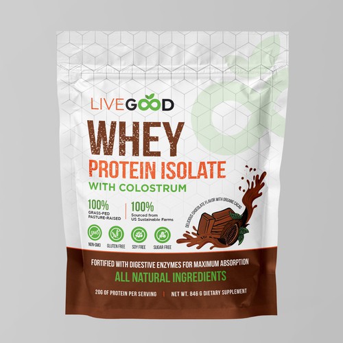 NEW - ***GUARANTEED PRIZE*** Packing Design for Protein Powder Design by M.Siddique