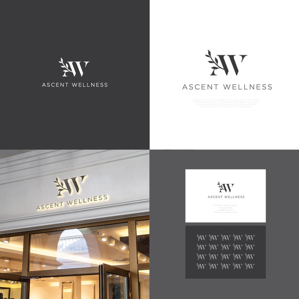 Design by et.hereal titled "Elegant logo for wellness studio"