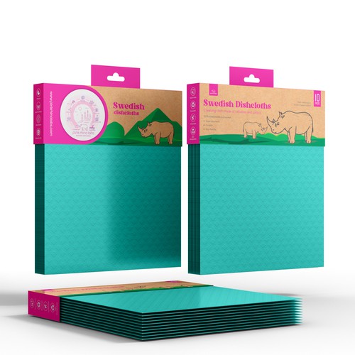 We need attention grabbing, retail/in-store packaging for our eco-friendly product Design by CUPEDIUM