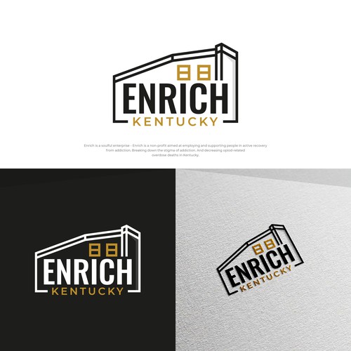 MotionPixelll™さんのEnrich Rebrandデザイン