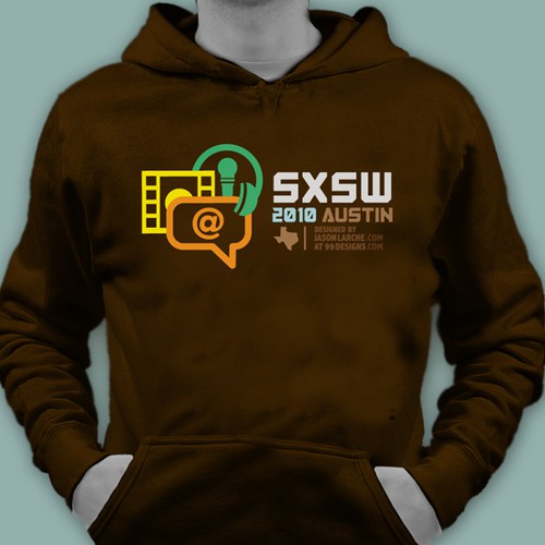 Design Official T-shirt for SXSW 2010  Réalisé par SteveTodd