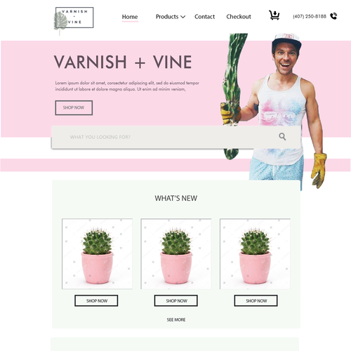 Proposition sur un concours de Design de page web, réalisée par indrakusuma7d