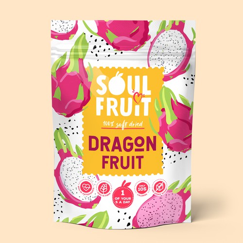 eye-catching packaging design for new health food product Design by Daisygirl1702