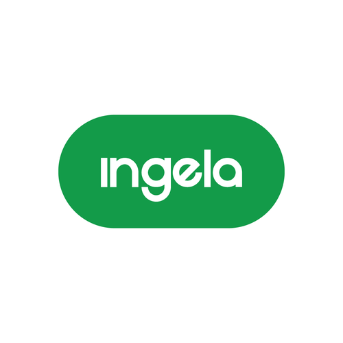 Logo for new international startup - Ingela.com Design by CJ Nye