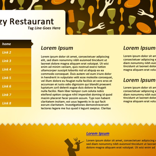 1-3 Page Website Template Design von Slidehack