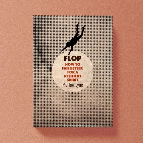 Design a book cover for a book called "FLOP" ! Design by gus domingues