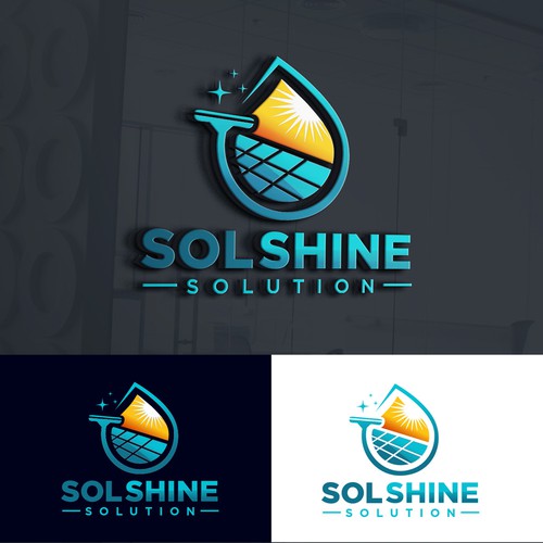 New solar panel cleaning business needing to attract customers Design by YZ24