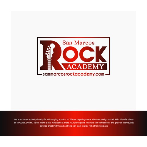 San Marcos Rock Academy Design by HK.designs