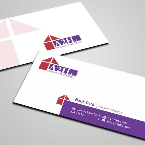 Create a winning business card design for Real Estate with a purpose Design by Xclusive16