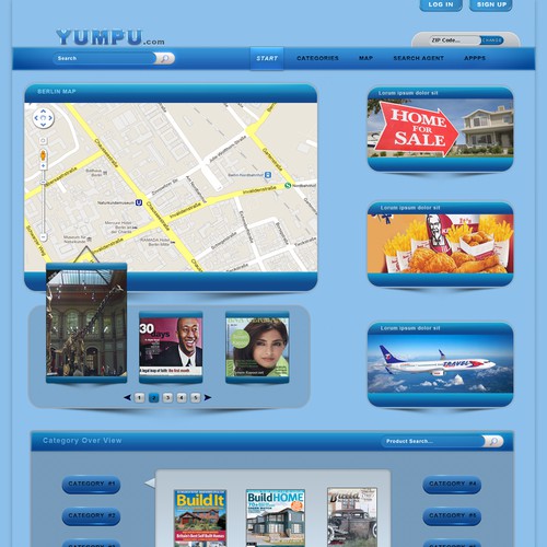 Create the next website design for yumpu.com Webdesign  Design por r0naldosla