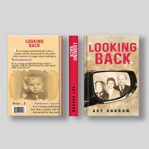 Design powerful Book Cover for "Looking Back" Design by Masuda Begum