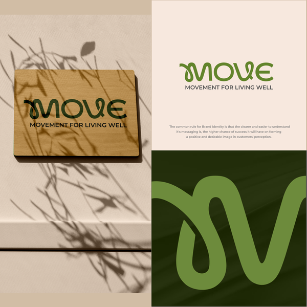 Custom made typography logo