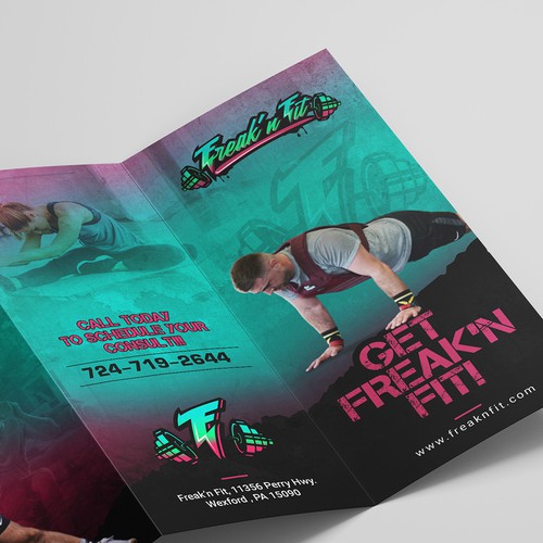 Design di Gym Brochure di Alphabet ♥