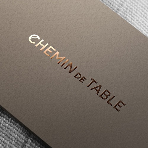 Elegant and modern logo for our website specialised in table cutlery Réalisé par Bojana.