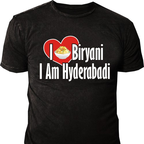 Inspired by Hyderabadi Biryani Design by scitex