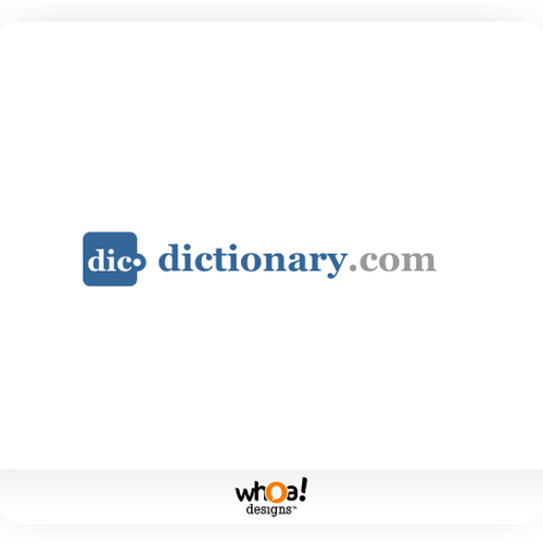 Dictionary.com logo デザイン by whoa!