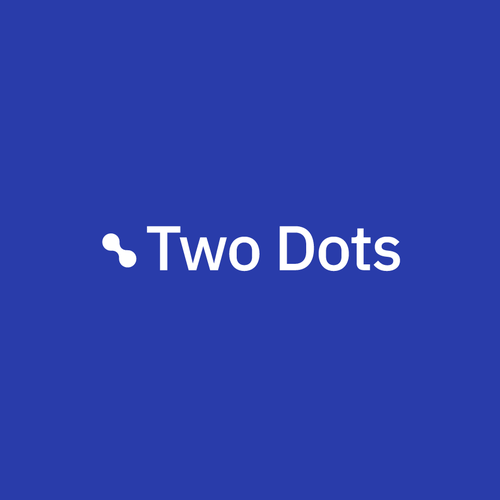 Two Dots Software Fraud Prevention Logo Design - Modern and Simple! Design by GIRMEN