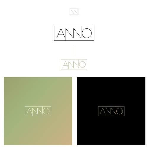 Craft a Unique Wordmark and Monogram for ANNO's Luxury Evening Wear Design réalisé par ACTIME