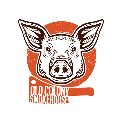 Design a gritty, valiant pig for our barbecue restaurant Design by swayzo