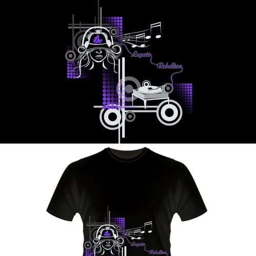 Legato Rebellion needs a new t-shirt design Design by Rinoc22