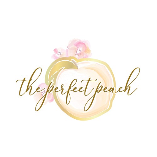 The Perfect Peach! Peach Bleach Logo Design by A_S_design