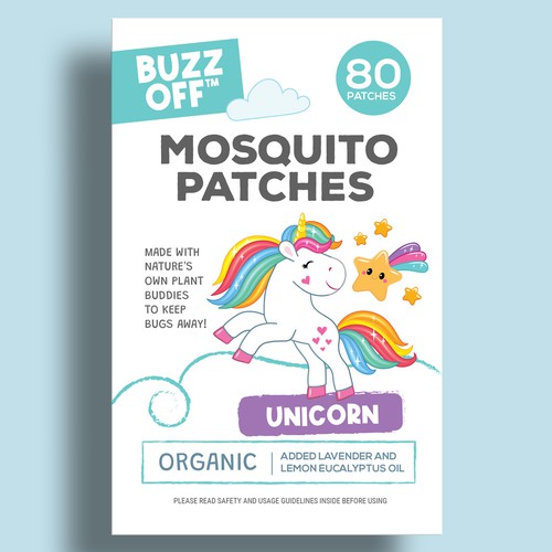 Mosquito repellent patches for Kids Design by intanamir