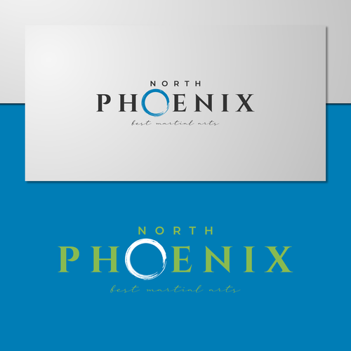 North Phoenix Best Martial Arts school logo-ontwerp door Apollo Studio™