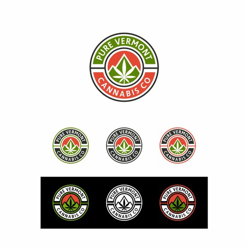 Cannabis Company Logo - Vermont, Organic Design by salsa DAS