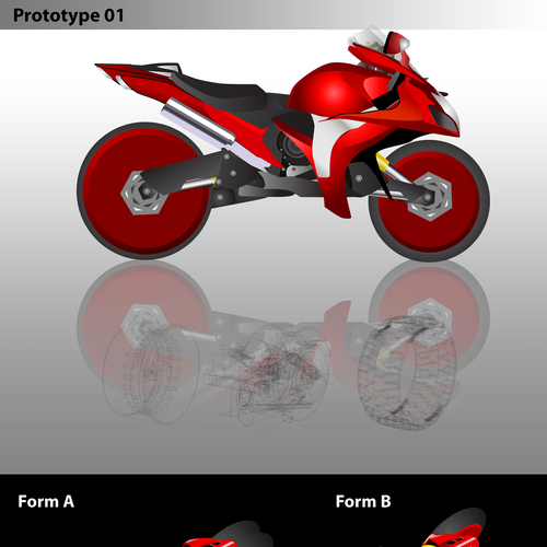 Design the Next Uno (international motorcycle sensation) デザイン by Kubotech