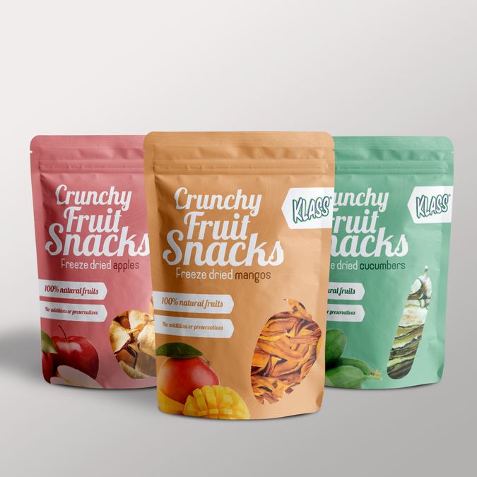 Healthy snack pouch with a kick Product packaging contest
