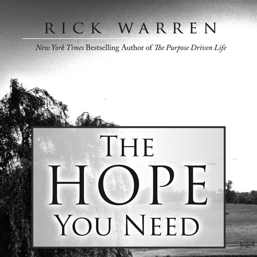 Design Rick Warren's New Book Cover Diseño de benfinch