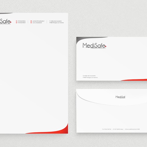 Stationery contest entry by logodentity