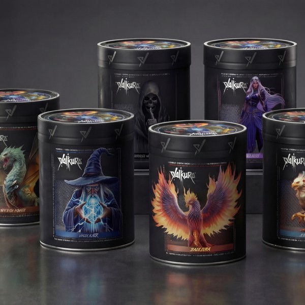 Valkura® Logo, Brand identity and labels