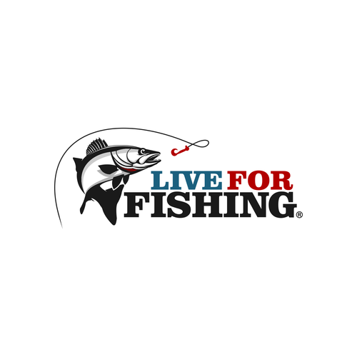 Logo design for fishing website-ontwerp door Shadowcaster Studio