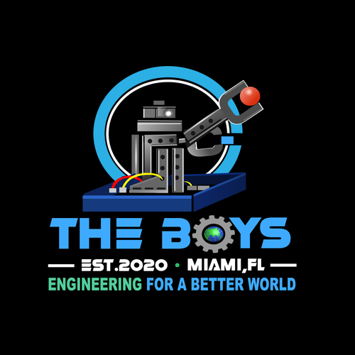 Design World’s Robotics Competition - Team Logo por LogoLab77