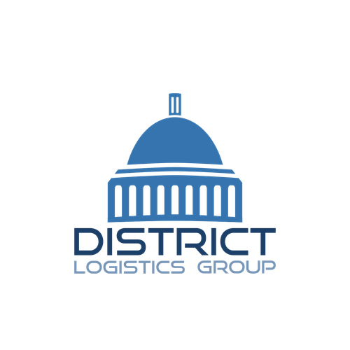 District Logistics Group logo, for automotive transport company Design by tylercostas