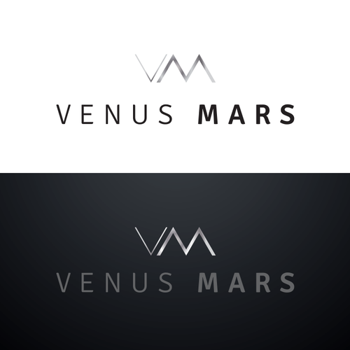 Create a visually dynamic logo for Venus Mars Design réalisé par Jordon