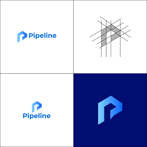 Design a cool, sleek, tech-oriented logo for Pipeline Design by Floretnet