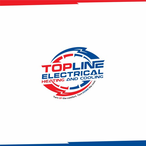 for all creative minds. create a logo for heating and cooling Company. Design by zumiko