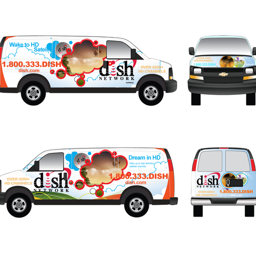 V&S 002 ~ REDESIGN THE DISH NETWORK INSTALLATION FLEET デザイン by caciocode